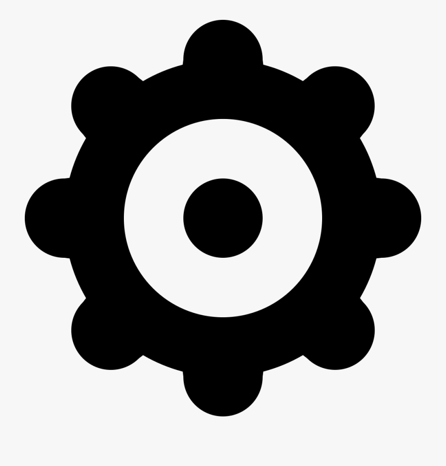 Asterisk - Gear Icon Vector, Transparent Clipart