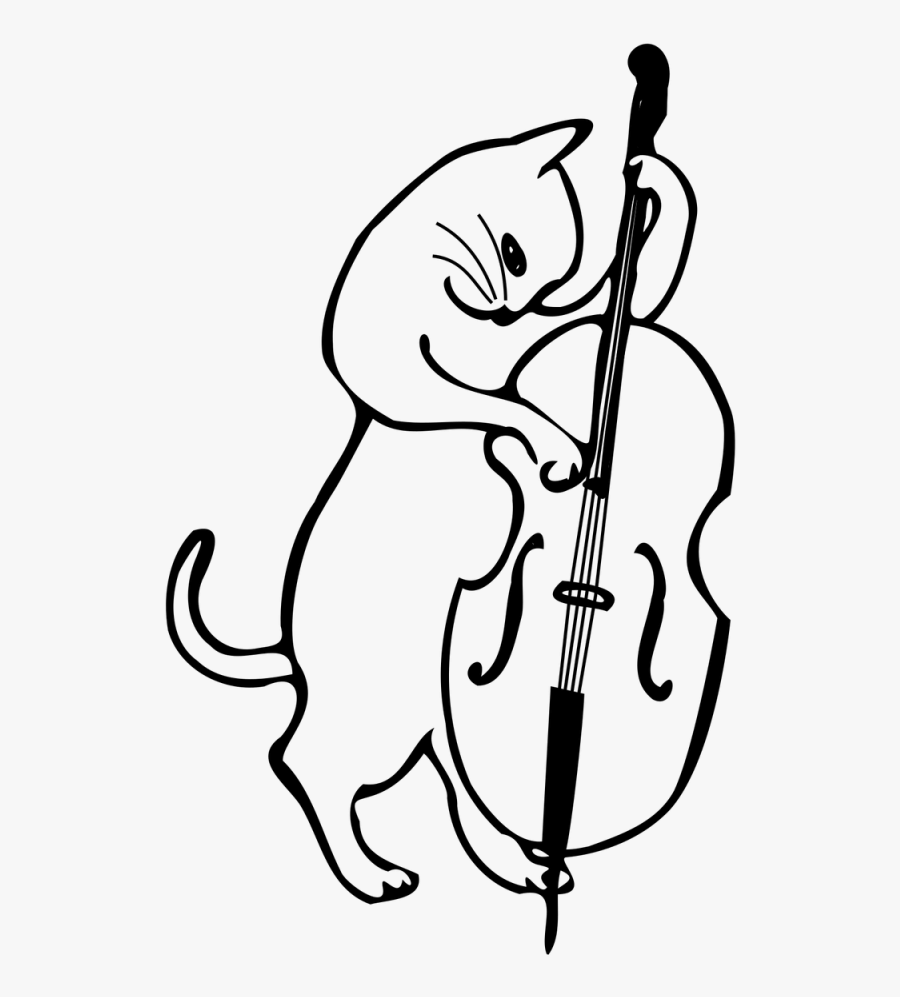 Background Music - Black And White Jazz Instruments, Transparent Clipart