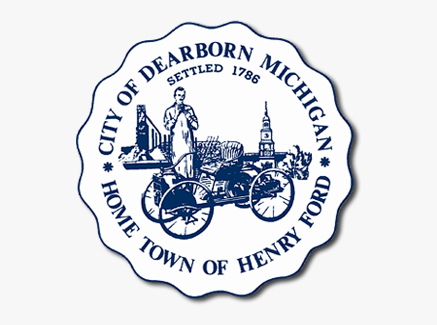 Cityseal Shadow - City Of Dearborn, Transparent Clipart