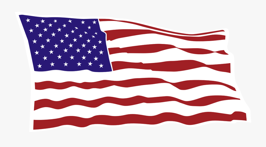 Stars And Stripes Png - Usa Flag Waving Png, Transparent Clipart