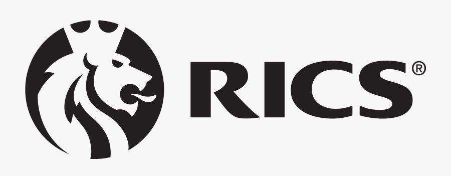 Rics Logo Reg Black Clear - Royal Institution Of Chartered Surveyors, Transparent Clipart