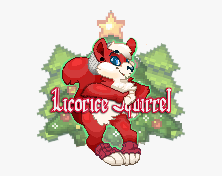 Licorice Squirrel Con Badge - Cartoon, Transparent Clipart