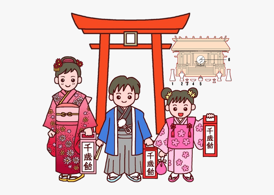 The Separation Of Shinto And Buddhism - ชุด ประจำ ชาติ ญี่ปุ่น การ์ตูน, Transparent Clipart