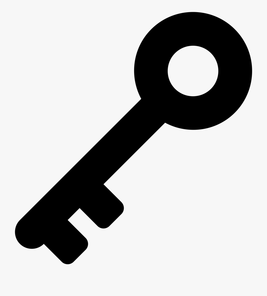 Keys Transparent Simple - Vector Key Png, Transparent Clipart