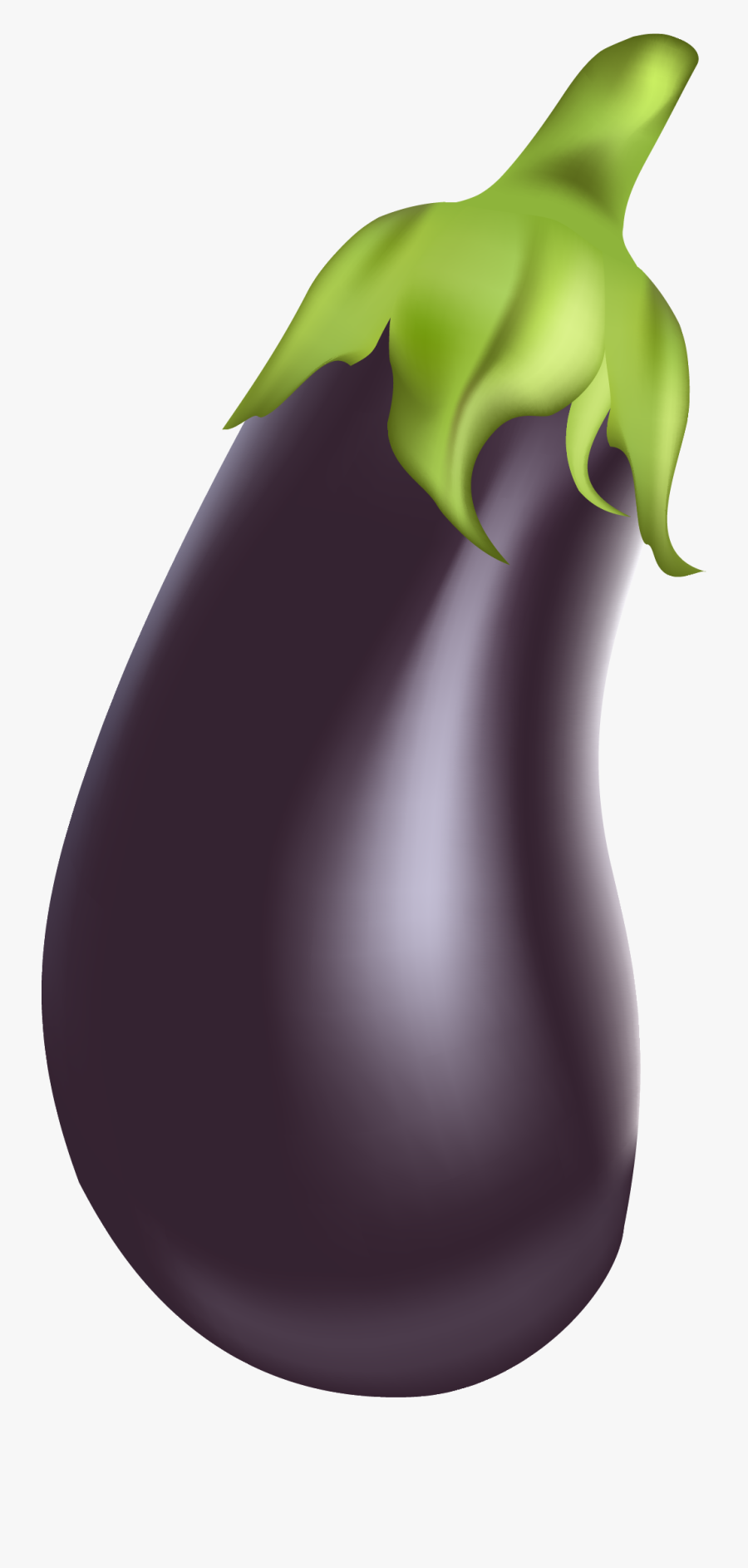 Eggplant, Transparent Clipart
