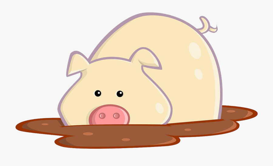Pig Mud Scalable Vector Graphics Clip Art - Scalable Vector Graphics, Transparent Clipart