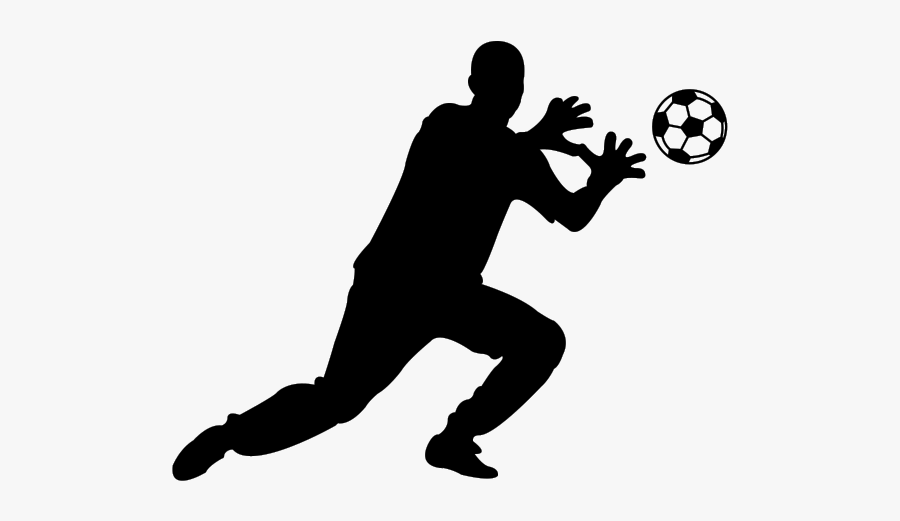 Football Player Discus Throw Athlete - Girl Playing Lacrosse Clipart, Transparent Clipart