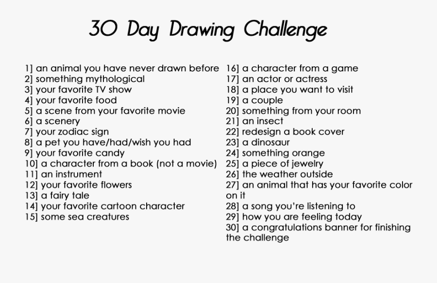 Clip Art I Will Be Doing - Mythical Creatures Drawing Challenge, Transparent Clipart