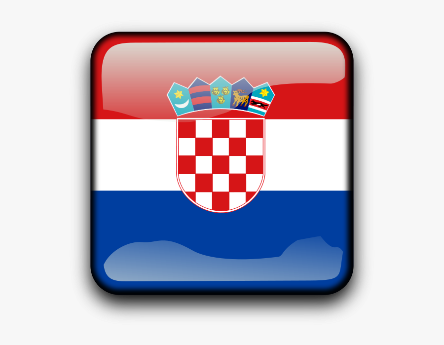 Croatia Flag Clip Art, Transparent Clipart