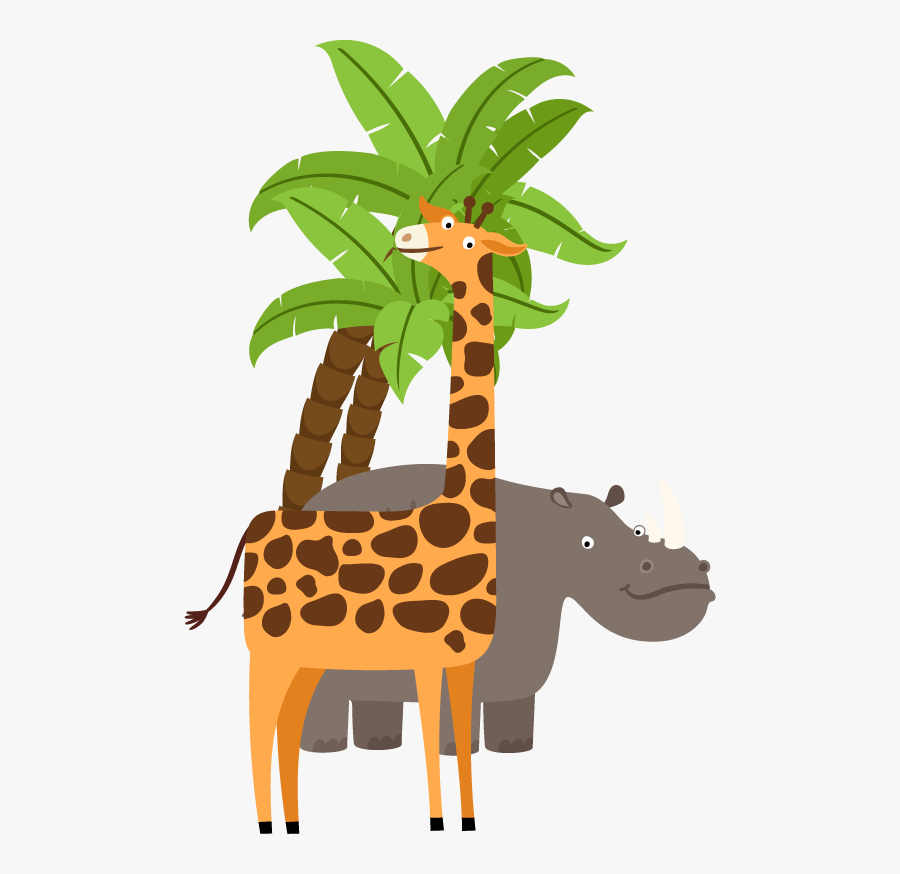 Giraffe, Transparent Clipart