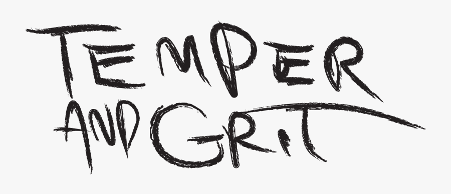 Temper And Grit Logo - Sketch, Transparent Clipart
