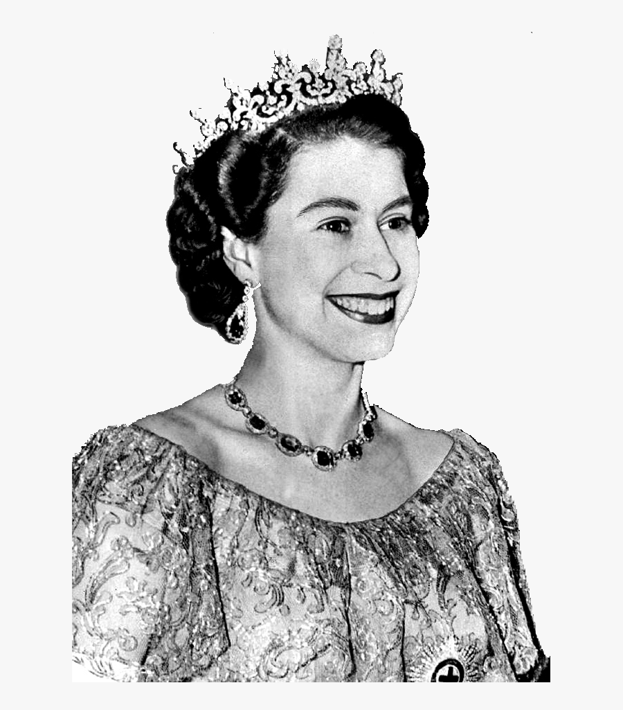 Queen Elizabeth Vintage Picture - Queen Elizabeth At 16, Transparent Clipart