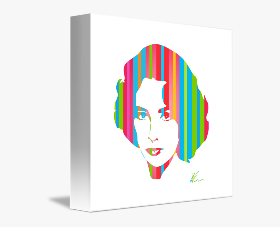 Elizabeth Taylor Pop Art - Illustration, Transparent Clipart