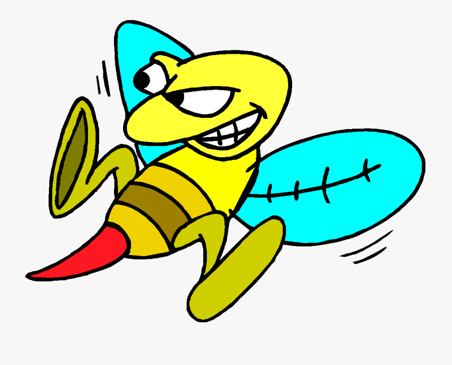 Sting Like A Bee Clipart - Float Like A Butterfly Sting Like A Bee Cartoon, Transparent Clipart