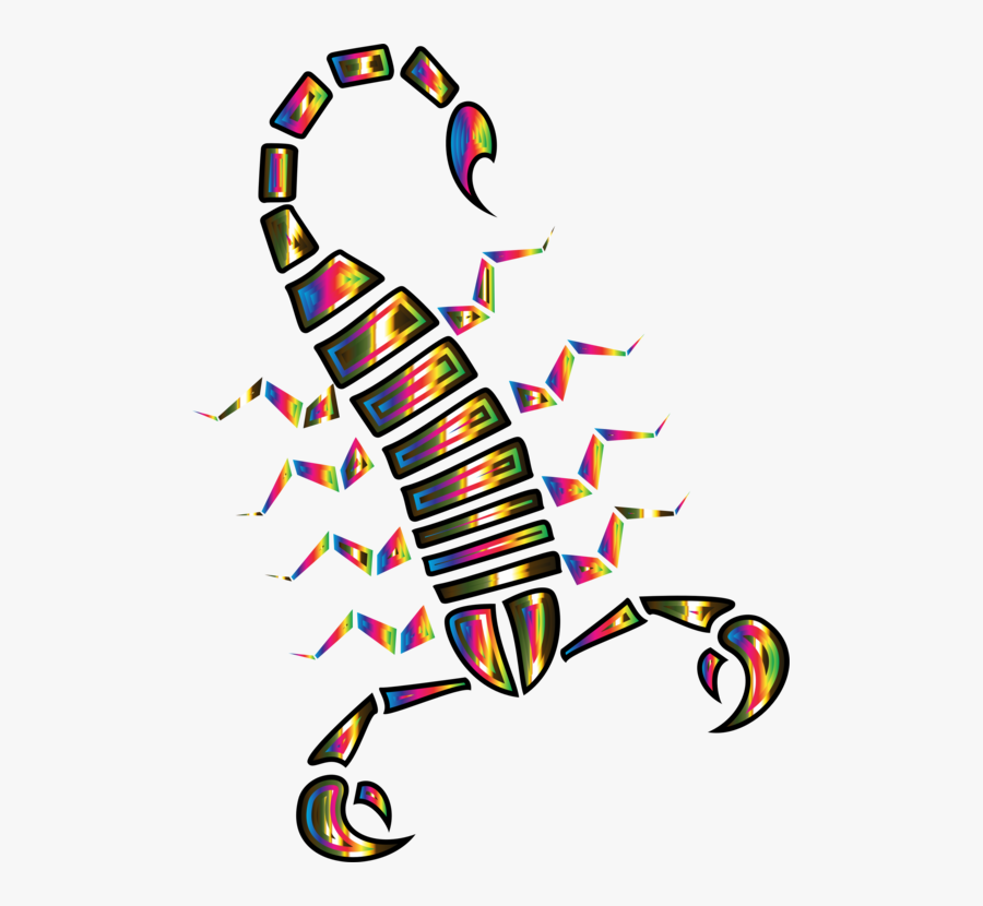 Artwork,line,scorpion, Transparent Clipart