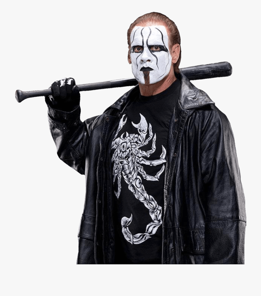 Sting Baseball Bat - Wwe Sting Hd, Transparent Clipart