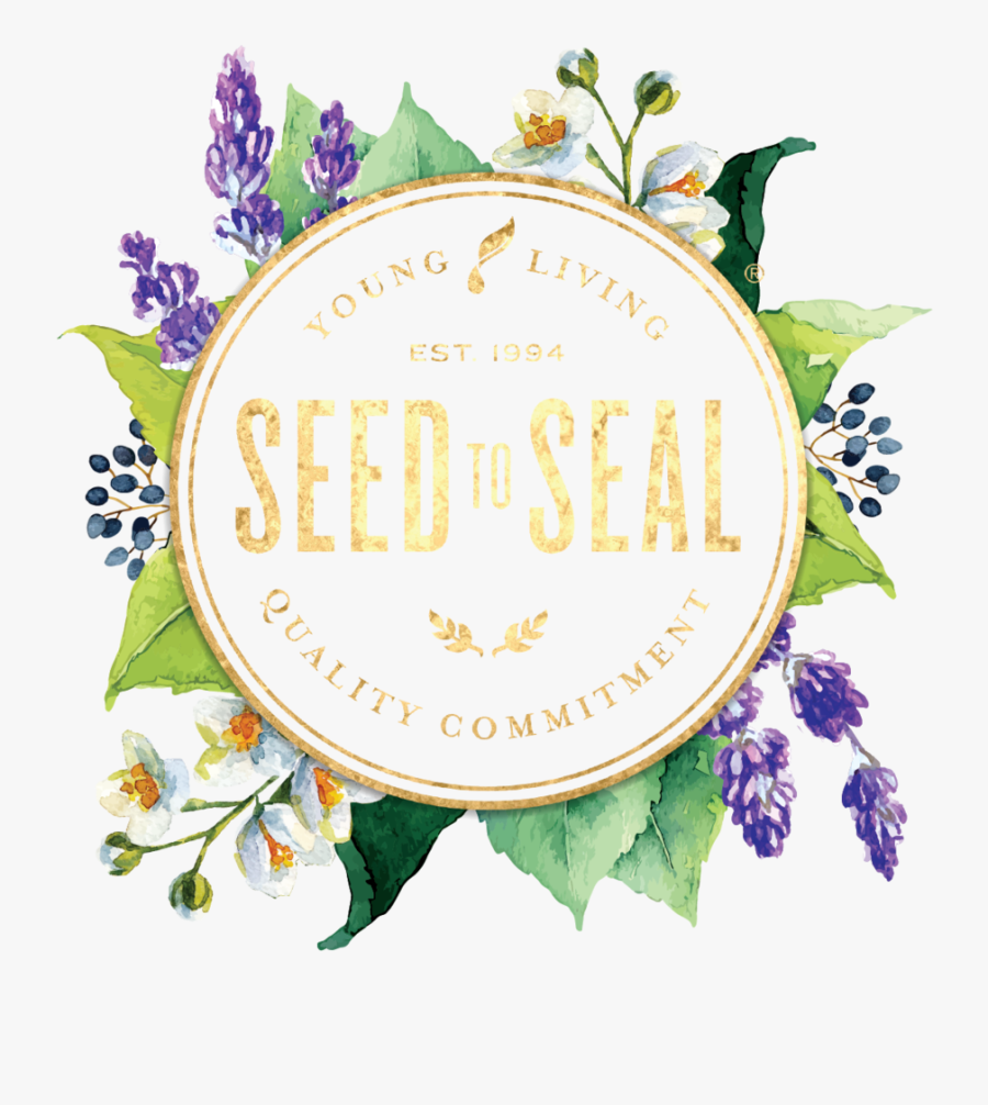 Art,graphics,wildflower - Seed To Seal Logo Transparent, Transparent Clipart