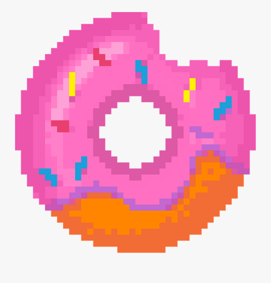 Donuts Clipart Simpsons Donut - Twenty One Pilots Pixel Art, Transparent Clipart