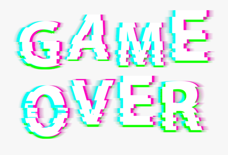 Game - Game Over Green Png, Transparent Clipart