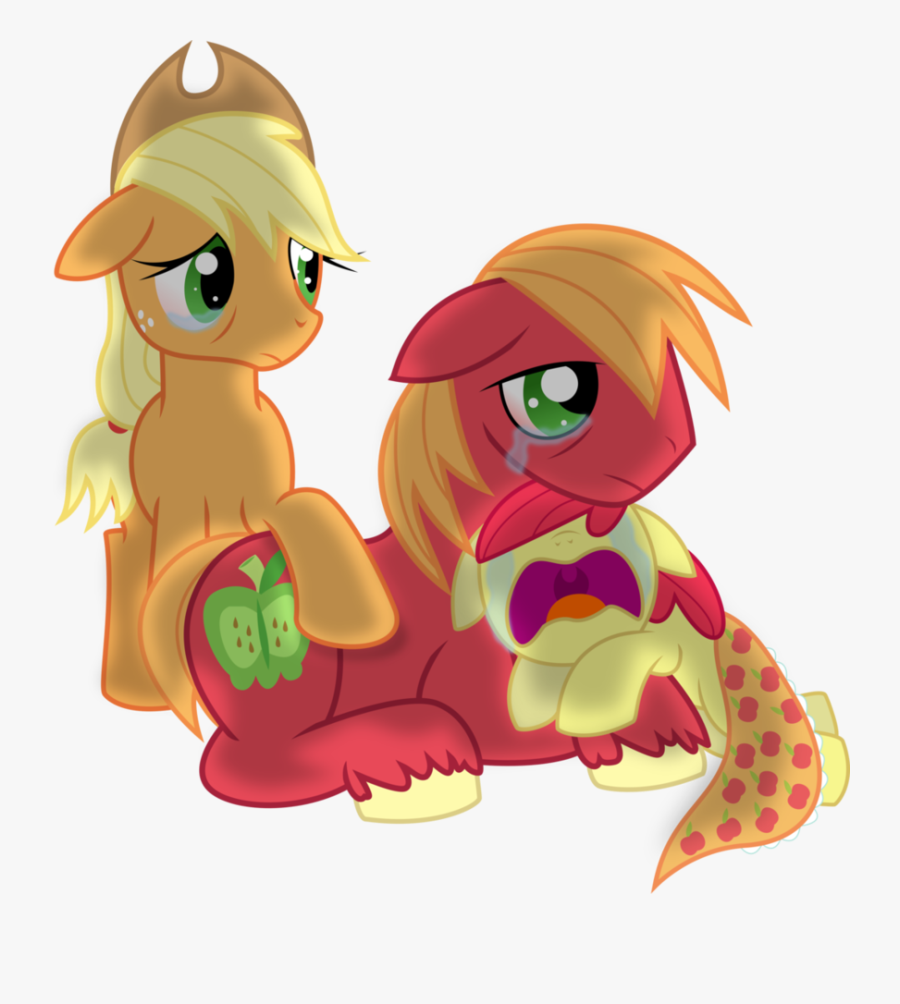 Falling From The Apple - My Little Pony Apple Family, Transparent Clipart