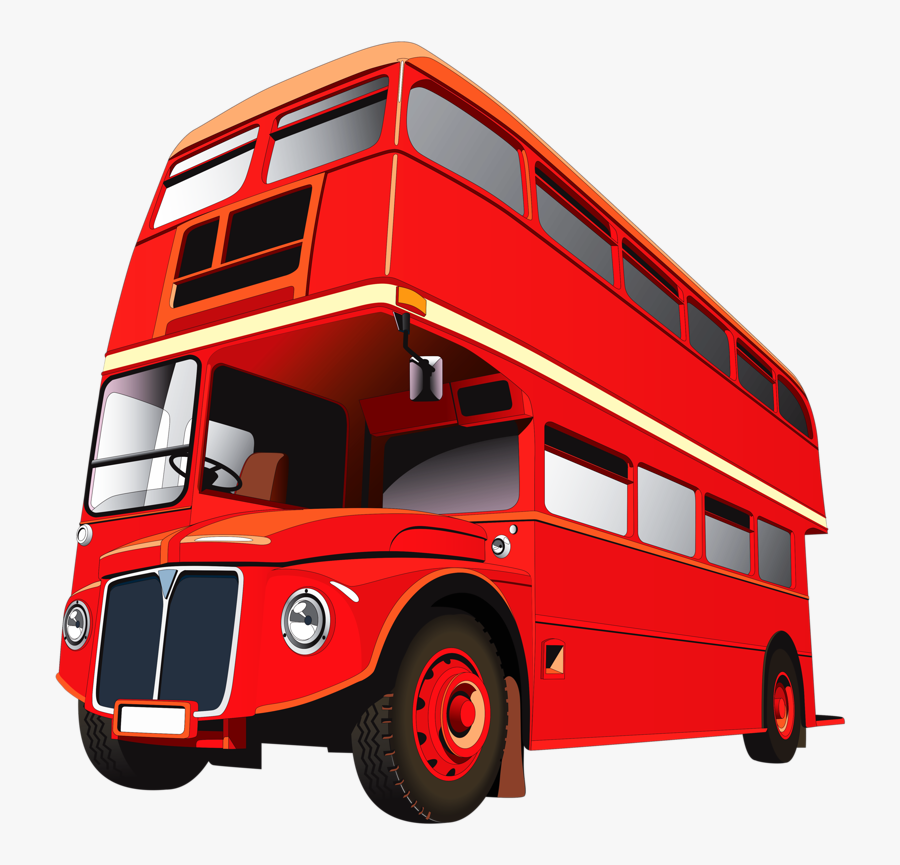 London Bus Clipart , Png Download - London Double Decker Bus Png, Transparent Clipart