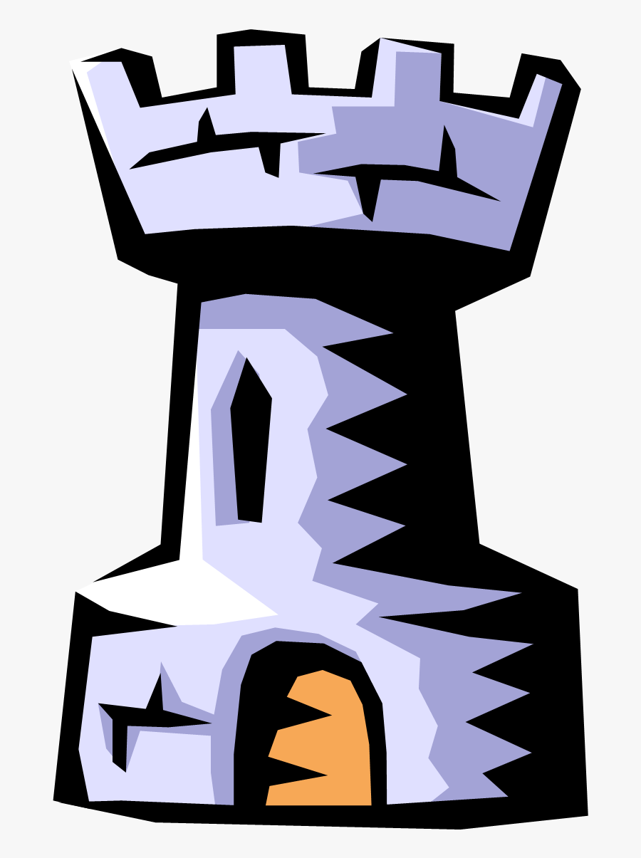 Castle - Donjon Clipart, Transparent Clipart