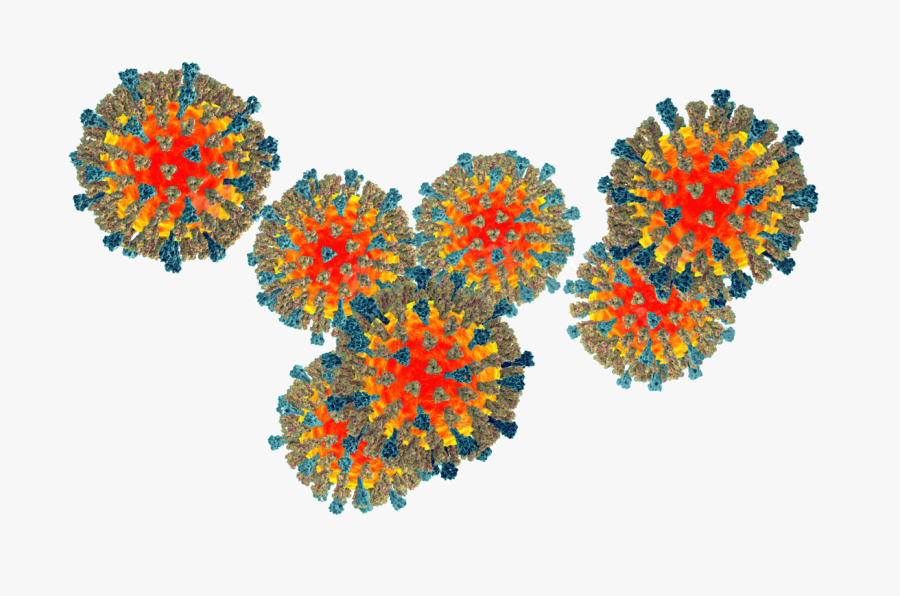 Airborne Virus - Measles Virus, Transparent Clipart
