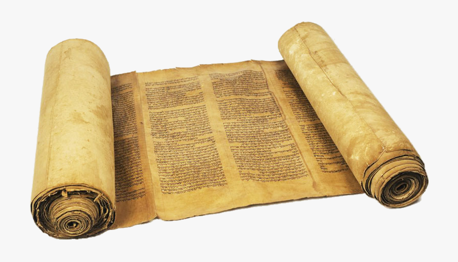 New Testament Scroll - Old Testament Book Of The Law, Transparent Clipart
