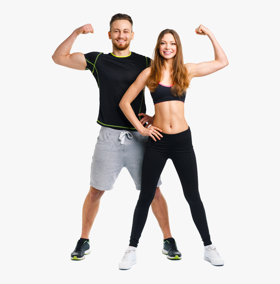 Holland South Fit Body Boot Camp Unstoppable Fitness - Athletic Man And Woman, Transparent Clipart
