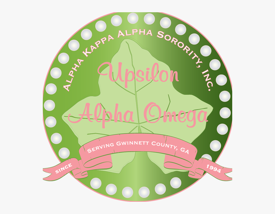Alpha Kappa Alpha Chapter Logo, Transparent Clipart