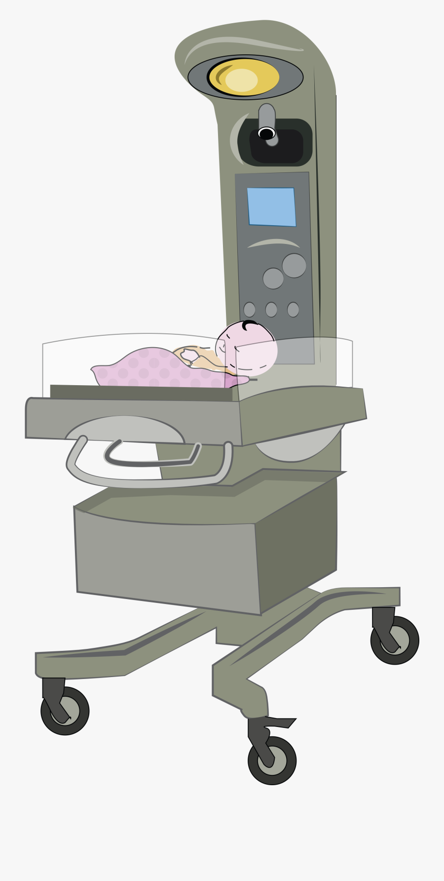 Gerraffe Bed Baby - Cart, Transparent Clipart