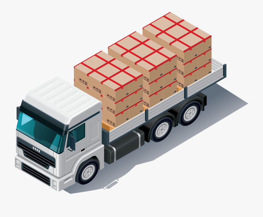 Cargo Truck Png, Transparent Clipart