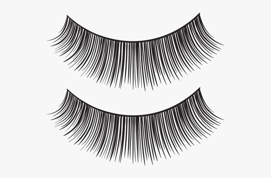 Eyelash Strips Png Transparent - Clip Art Eyelashes Png, Transparent Clipart
