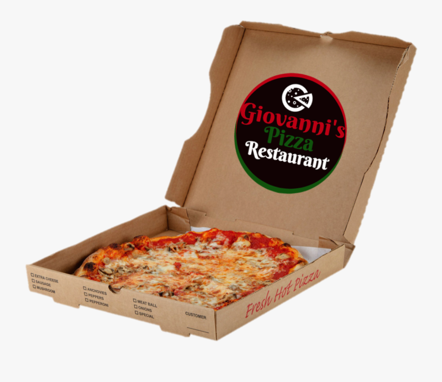 Box Transparent Pizza - Pizza Box Png Transparent, Transparent Clipart