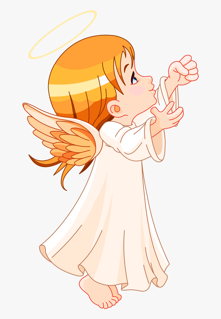 Angel With Trumpet Clipart, Transparent Clipart