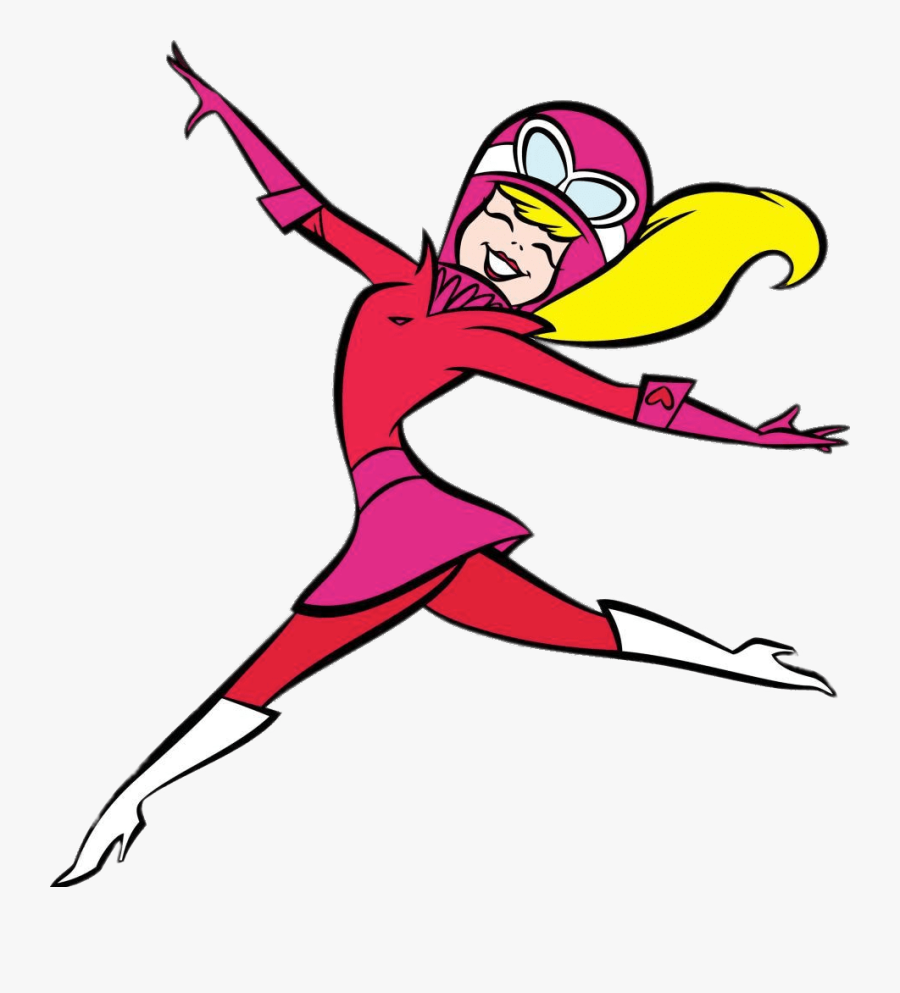 Penelope Pitstop Jumping - Penelope Pitstop, Transparent Clipart