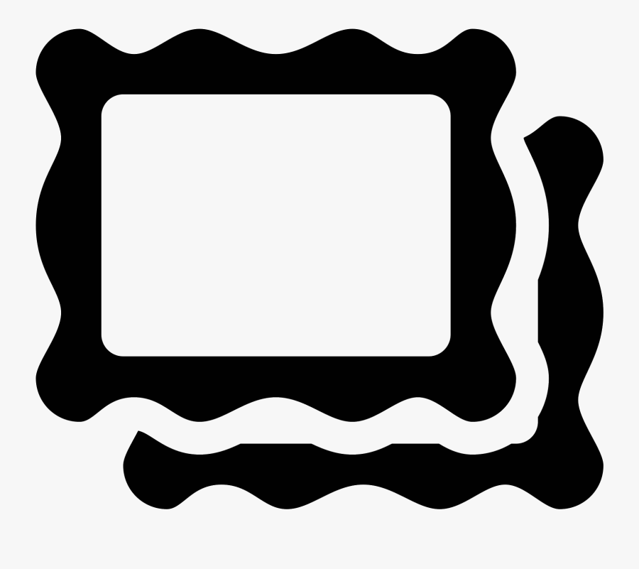 This Icon Is Of Two Squares Placed Over Each Other - Png Galeria Icon, Transparent Clipart