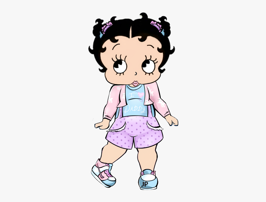 Baby Cartoon Betty Boop, Transparent Clipart