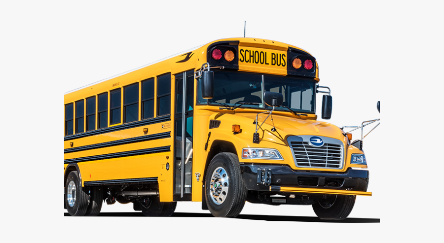 School Buses Blue Bird 2020, Transparent Clipart