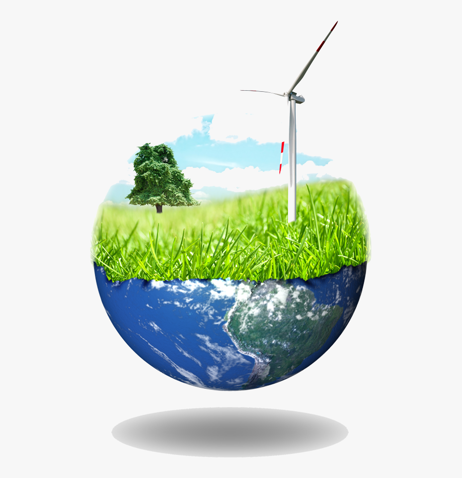 Windmill Earth, Transparent Clipart