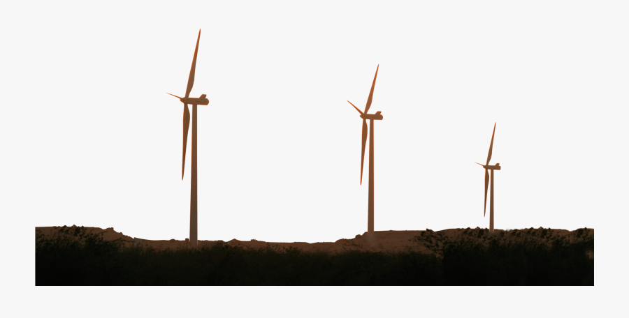 Wind Turbines - Windmill, Transparent Clipart