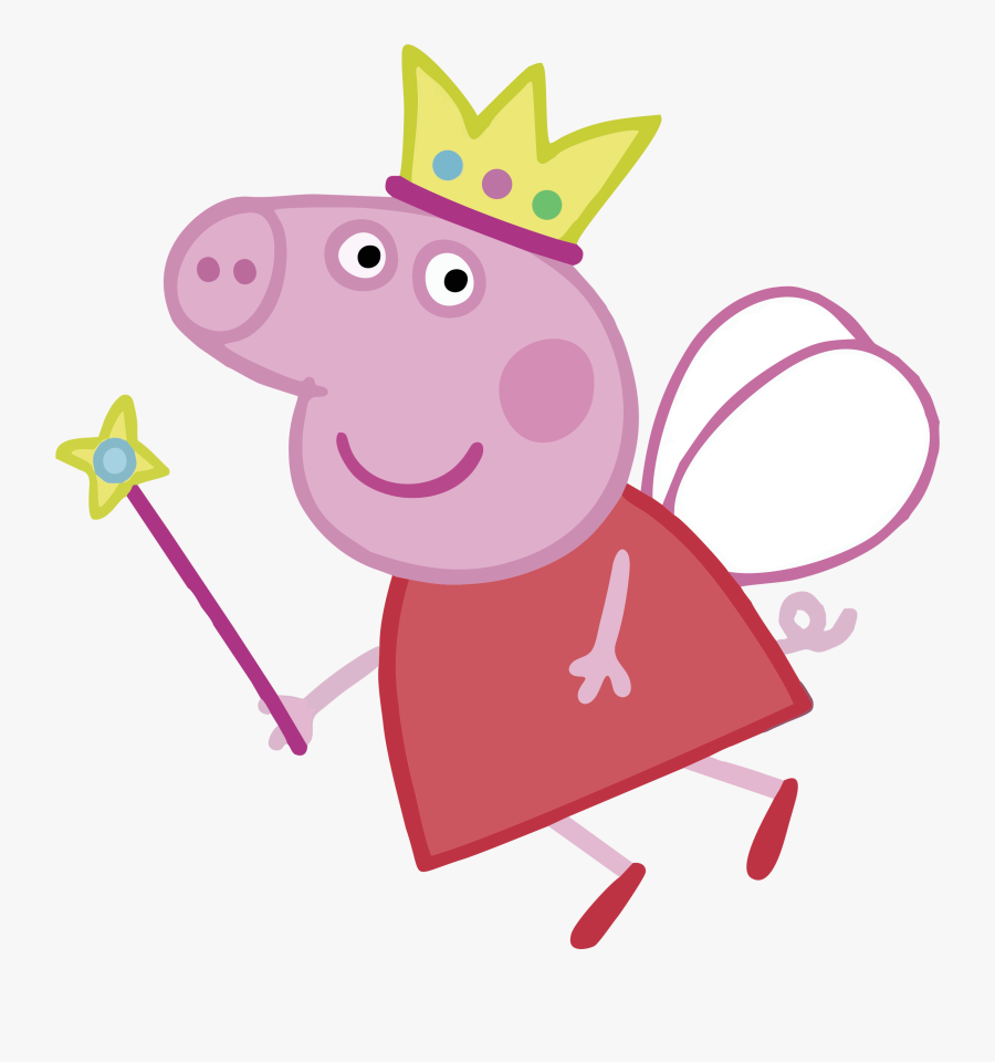 Peppa Pig Fada, Transparent Clipart