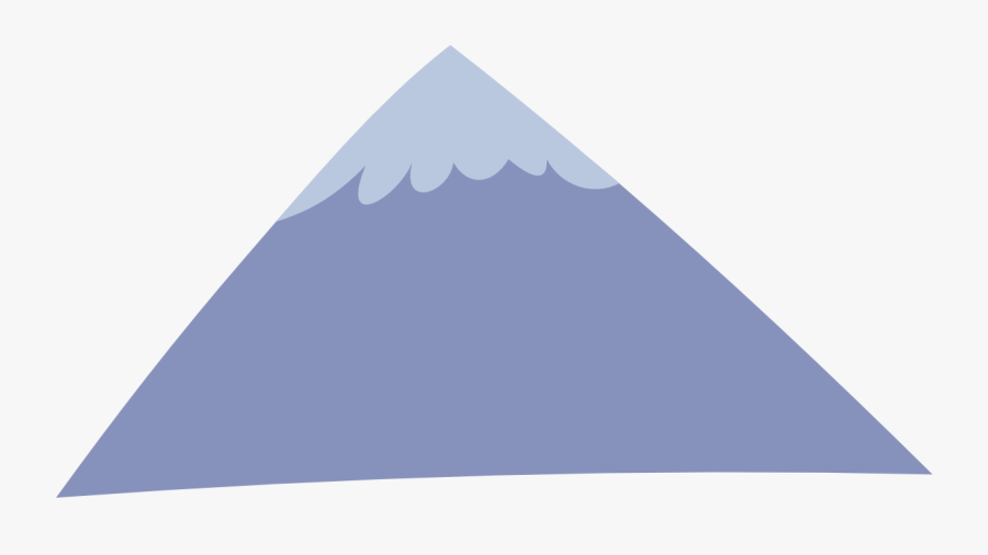Mountains Clipart Everest - Cartoon Mountain No Background, Transparent Clipart