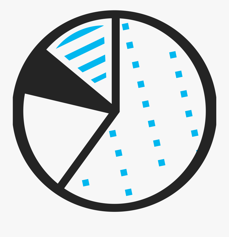 Pie Chart Computer Icons Line Circle - Three Fifths Compromise Symbol, Transparent Clipart
