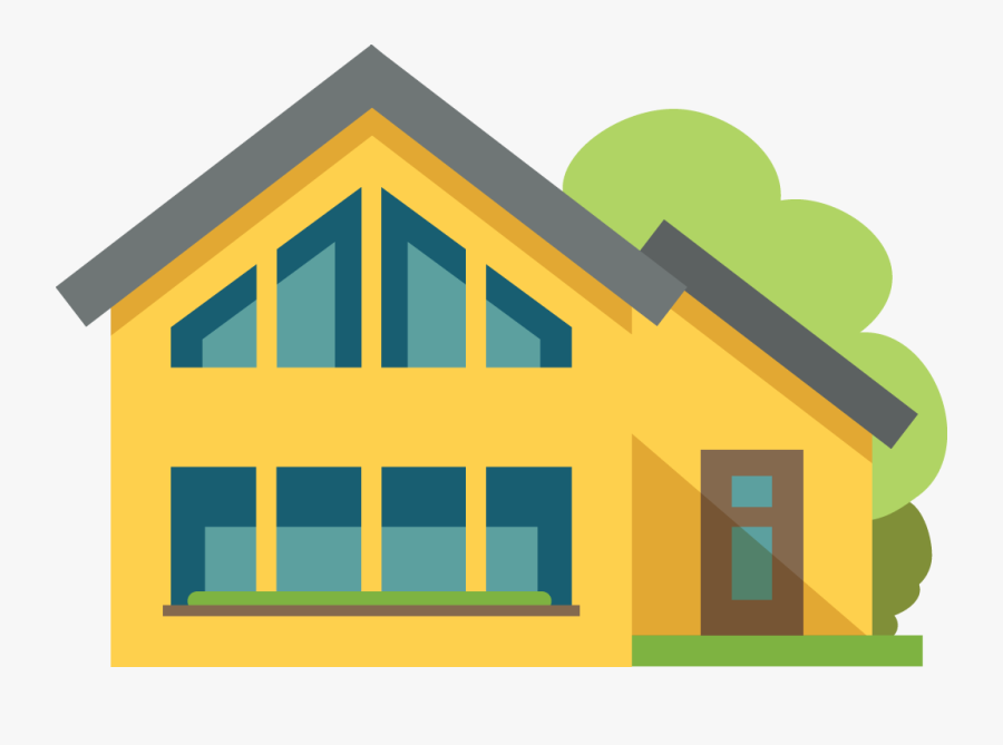 Town Clipart Local Community - House, Transparent Clipart