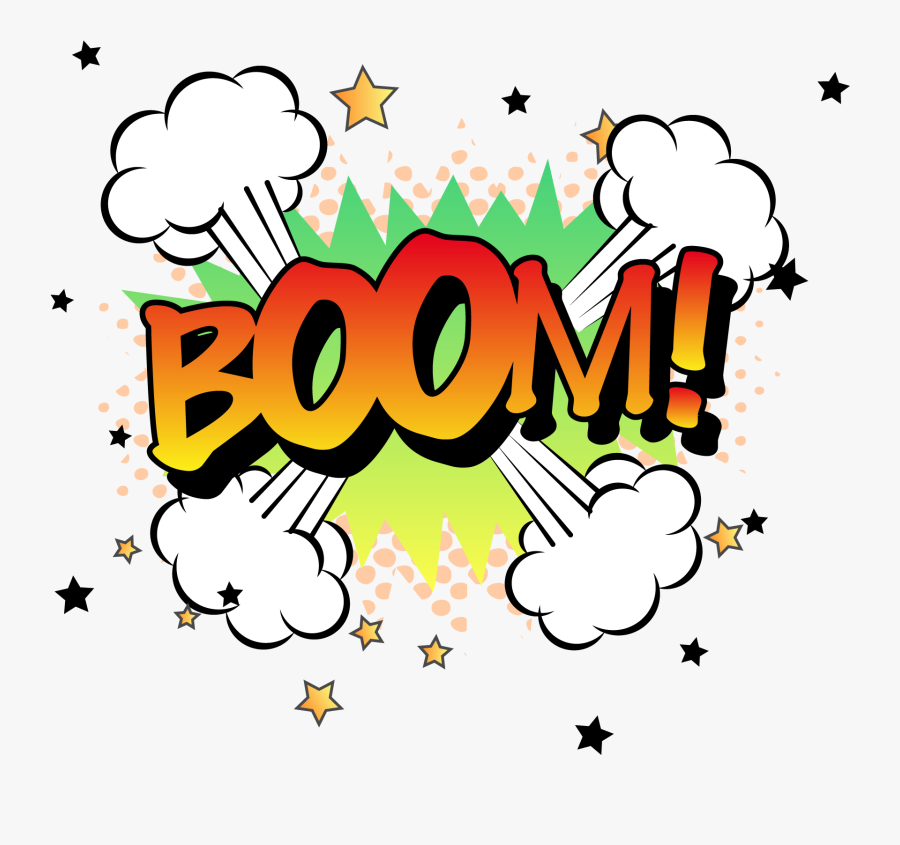 Transparent Explosion Clipart Black And White - Cartoon, Transparent Clipart