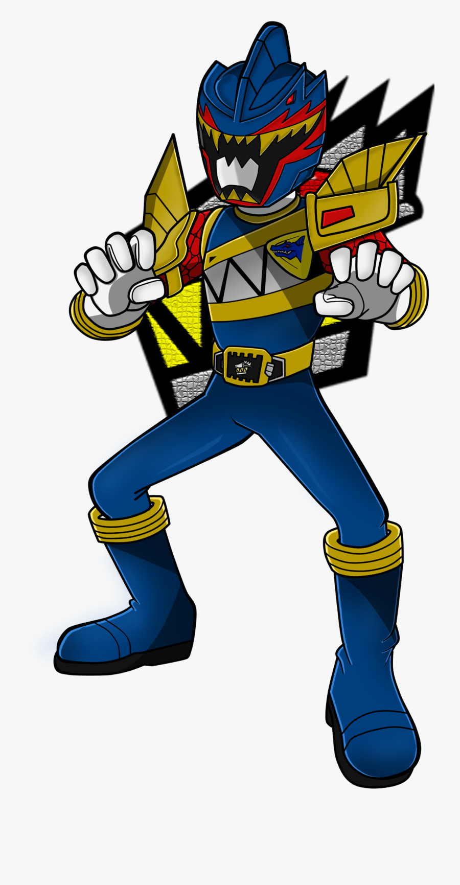 For Those Of You Who Are Unfamiliar With Zyuden Sentai - Power Rangers Súper Dino Charge, Transparent Clipart