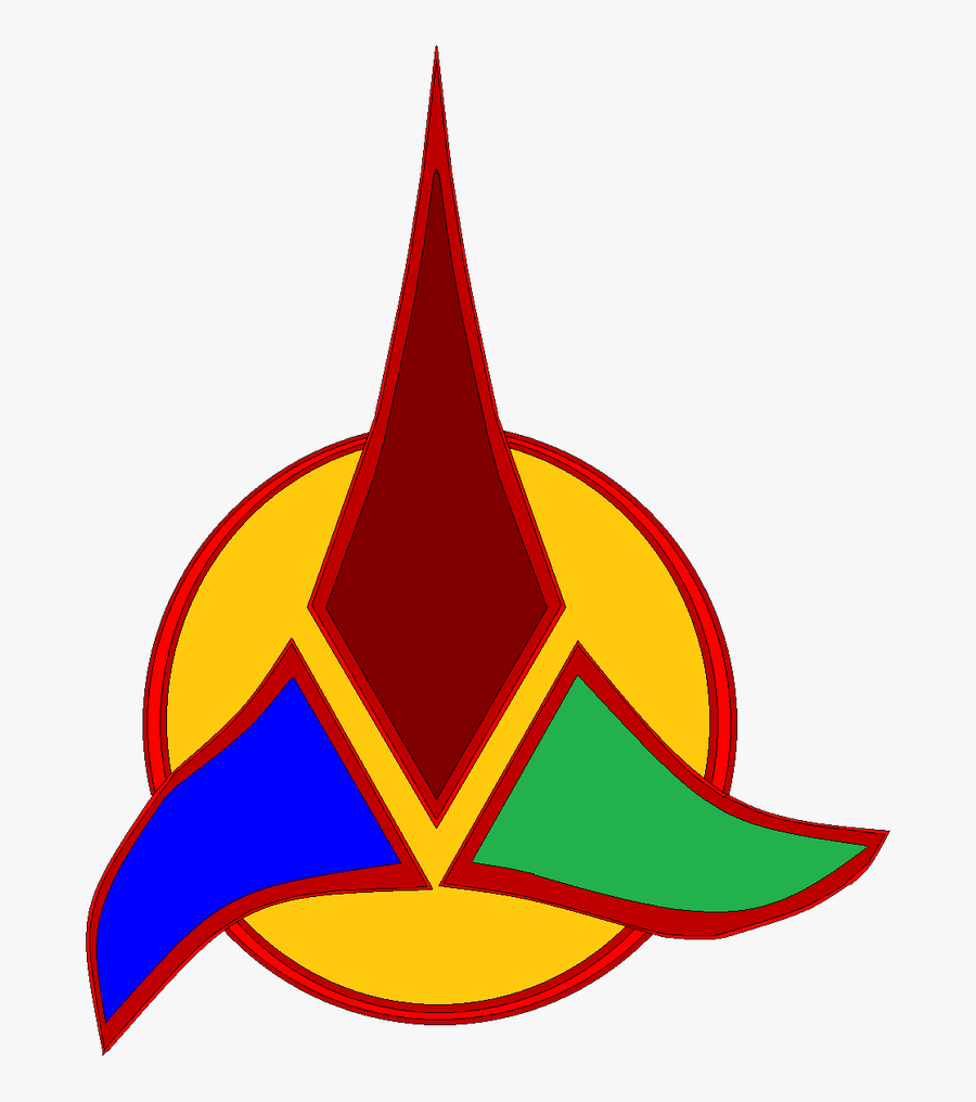 Emblem Of The Empire - Klingon Logo Png, Transparent Clipart