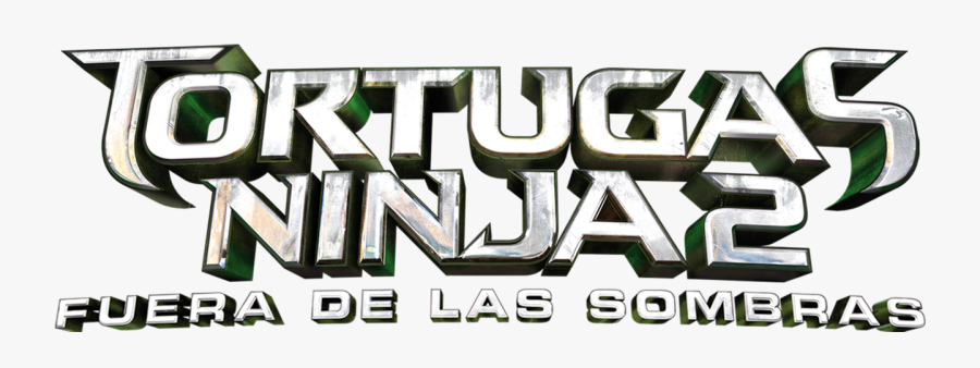 Tortugas Ninja - Movie - Calligraphy, Transparent Clipart