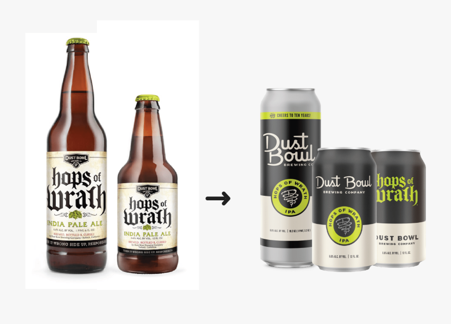 Transparent Miller Lite Can Png - Dust Bowl Brewery Beer, Transparent Clipart